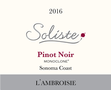 2016 L'Ambroisie Pinot Noir 1