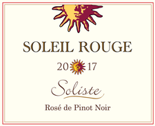 2017 Soleil Rouge Rosé de Pinot Noir 1