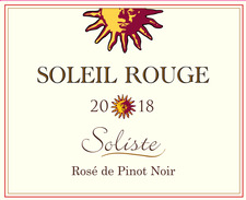 2018 Soleil Rouge Rosé de Pinot Noir Magnum 1