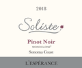 2018 L'Espérance Pinot Noir